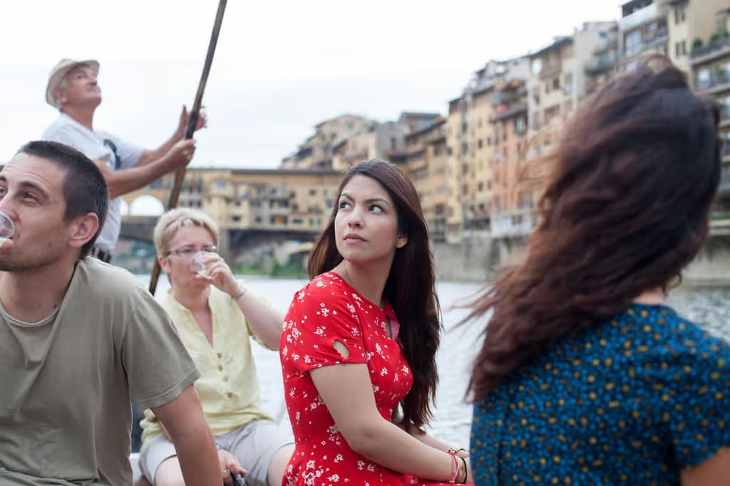 Fiume Arno Firenze: Crociera del Barchetto di 50 minuti